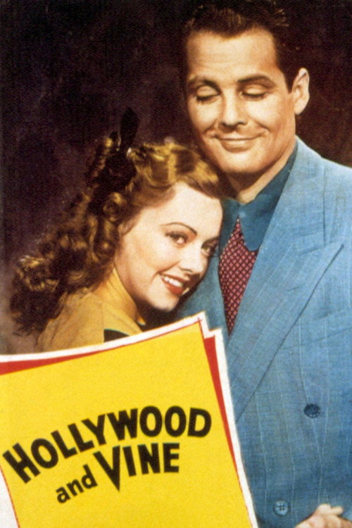 Movie poster for Hollywood and Vine (1945)