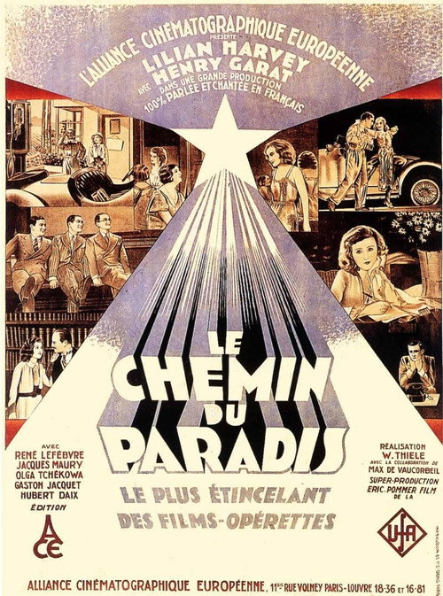 Movie poster for The Road to Paradise (1930)