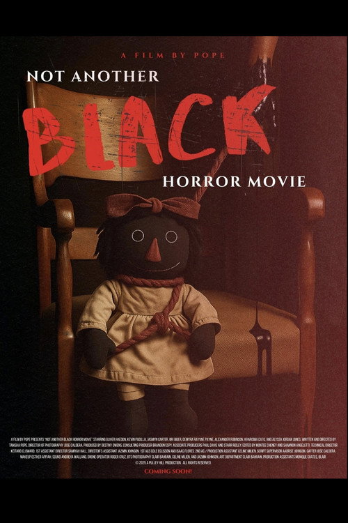 Movie poster for Not Another Black Horror Movie (2025)