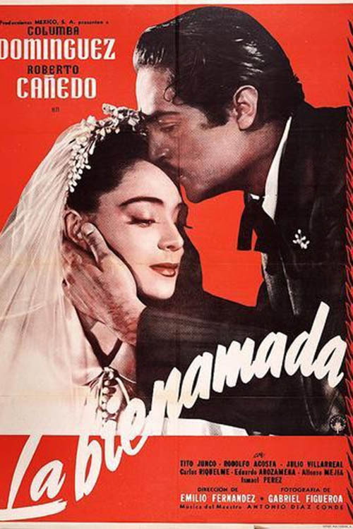 Movie poster for La bienamada (1951)