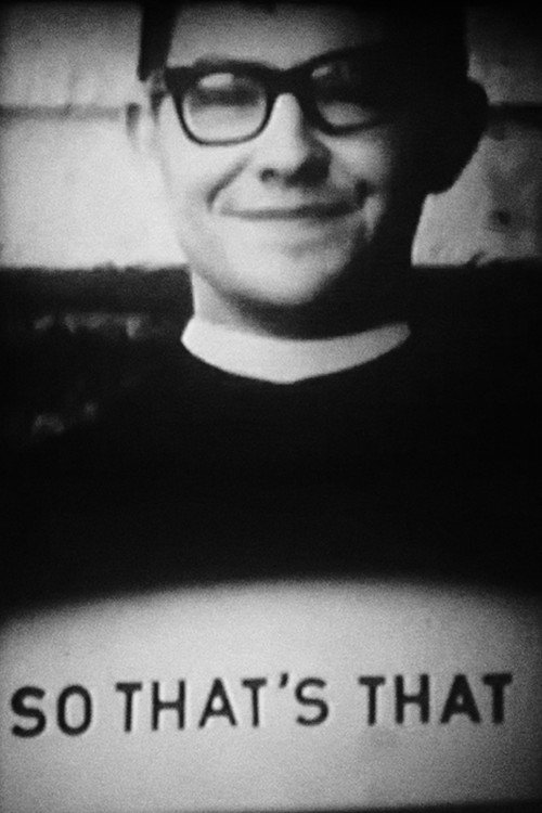 Movie poster for So That's That (1968)