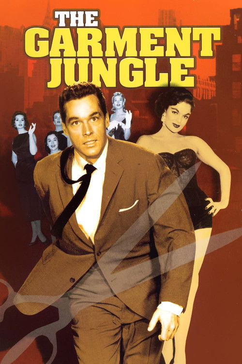 Movie poster for The Garment Jungle (1957)
