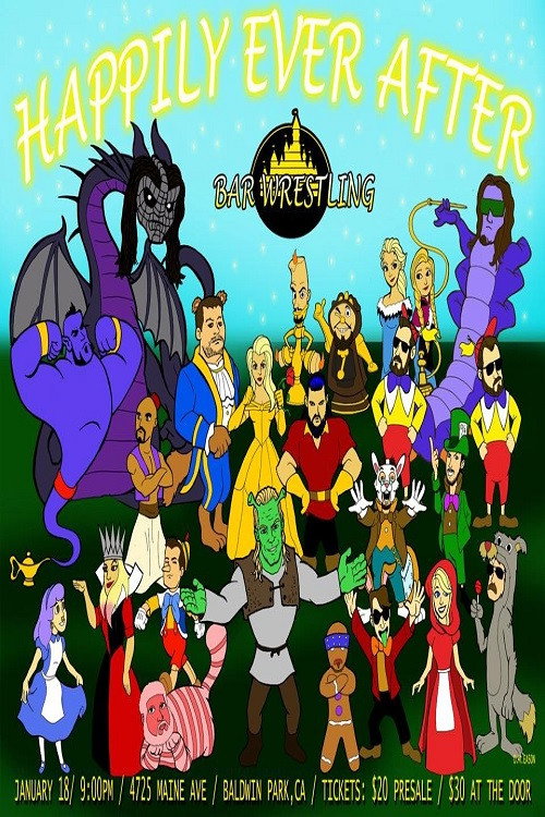 Movie poster for Bar Wrestling 8: Happily Ever After (2018)
