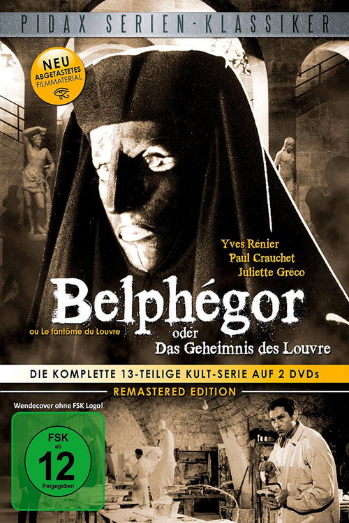 Series poster for Belphegor oder das Geheimnis des Louvre (1967)