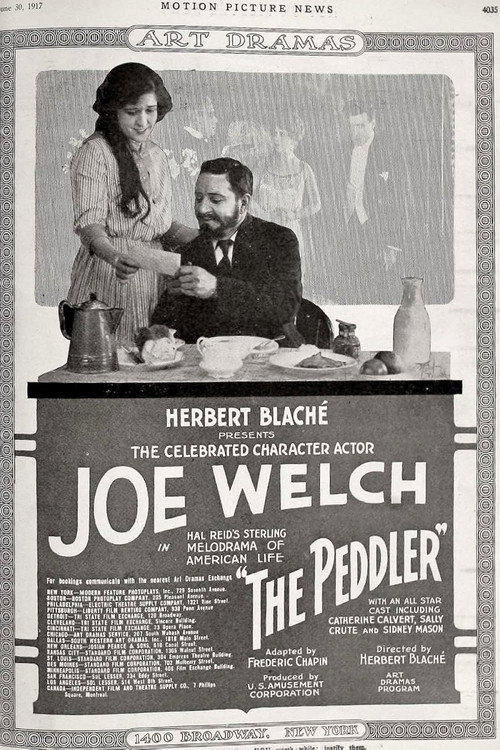 Movie poster for The Peddler (1917)