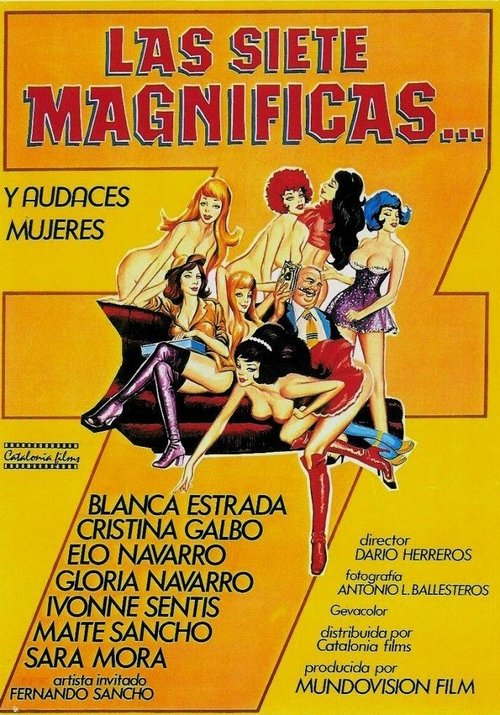 Movie poster for The Seven Magnificent and Bold Women (1979)