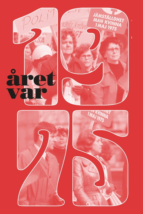 Movie poster for Året var 1975 (2024)