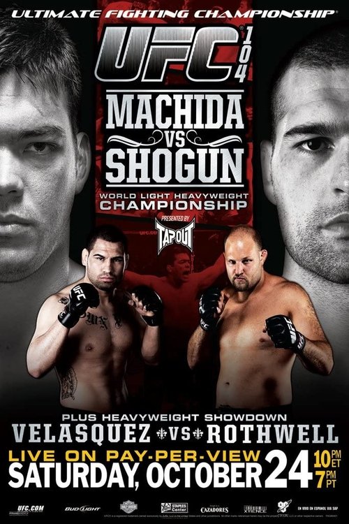 Movie poster for UFC 104: Machida vs. Shogun (2009)