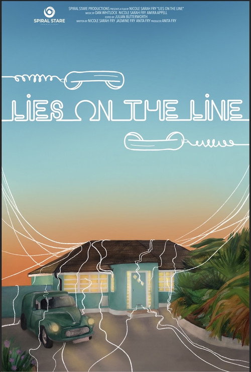 Movie poster for Lies on the Line (2023)