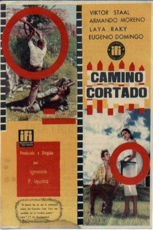 Movie poster for Blocked paths (1955)
