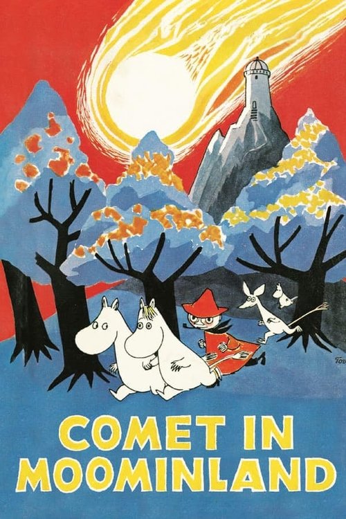 Movie poster for Comet in Moominland (1992)