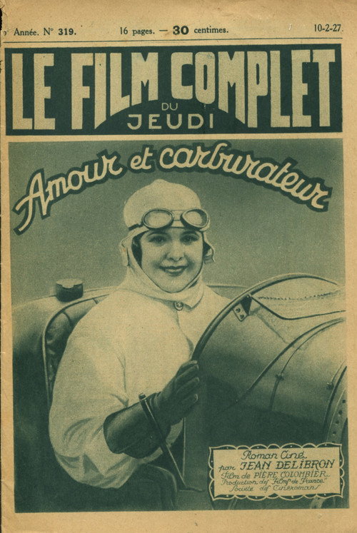 Movie poster for Amour et carburateur (1925)