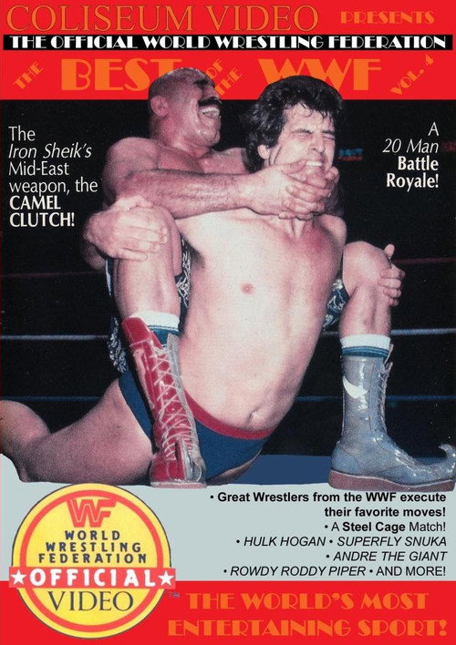 Movie poster for The Best of the WWF: volume 4 (1985)
