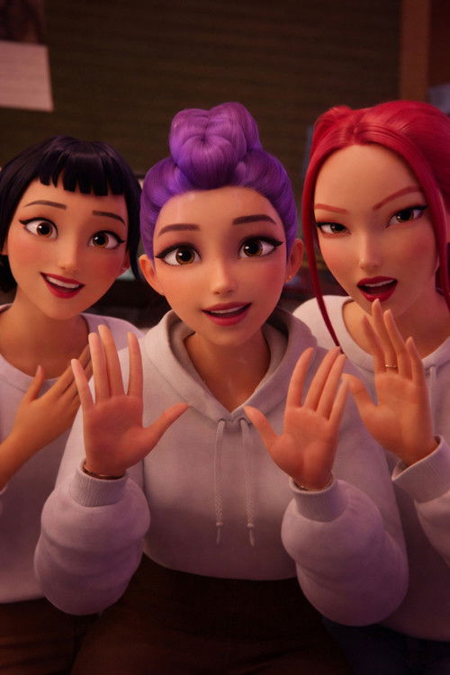 HUNTR/X's Spotify Wrapped poster