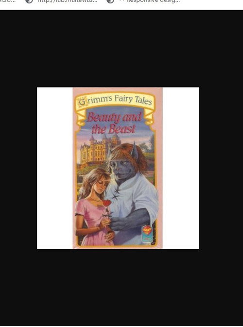 Movie poster for Beauty and the Beast: Grimm's Fairy Tale Classics (1988)