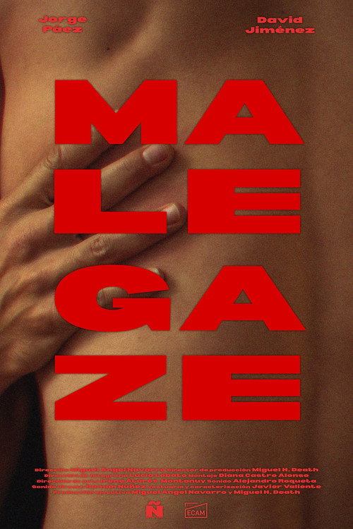 Movie poster for MALE GAZE (2025)
