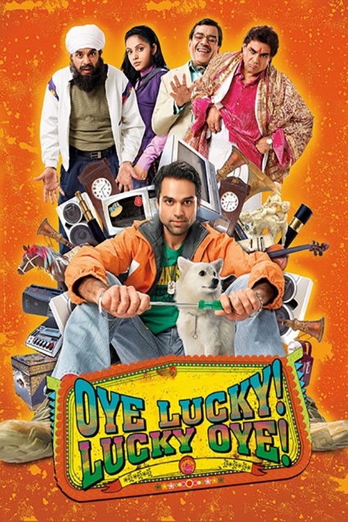 Movie poster for Oye Lucky! Lucky Oye! (2008)
