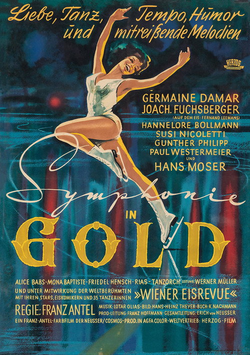 Movie poster for Symphonie in Gold (1956)