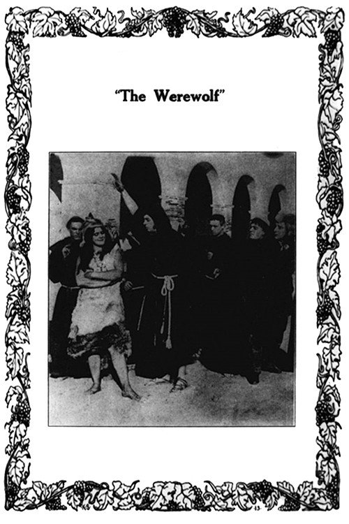 Movie poster for The Werewolf (1913)