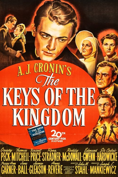 Movie poster for The Keys of the Kingdom (1944)