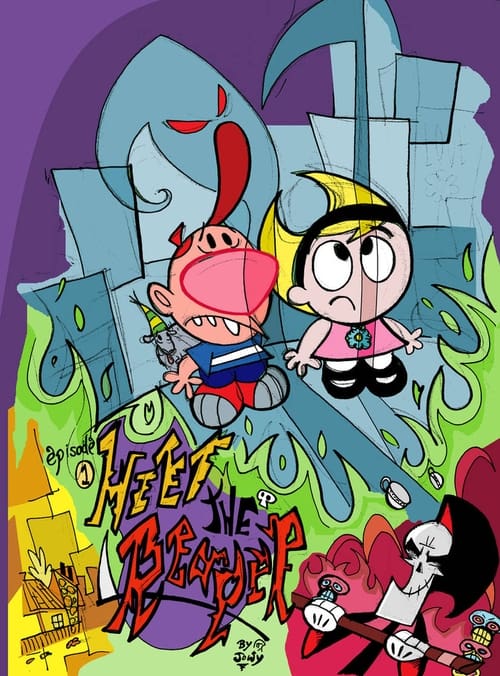 Movie poster for The Grim Adventures of Billy & Mandy: Meet the Reaper (2000)