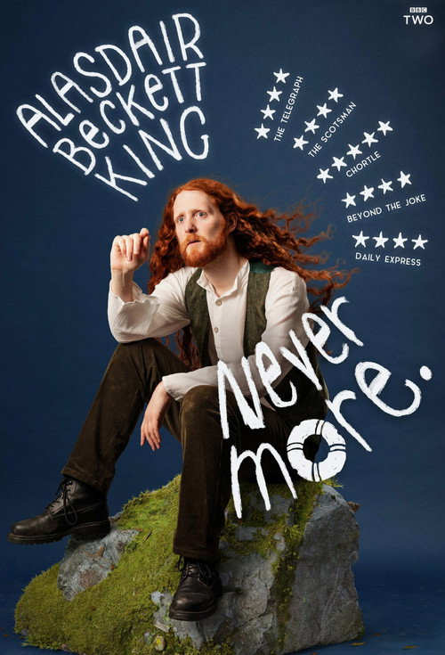 Movie poster for Alasdair Beckett-King: Nevermore (2024)