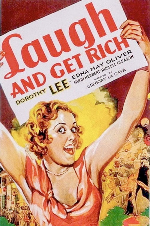 Movie poster for Laugh and Get Rich (1931)