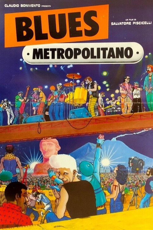 Movie poster for Blues metropolitano (1985)