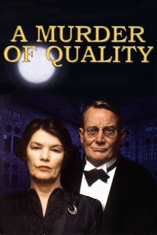 Movie poster for A Murder of Quality (1991)