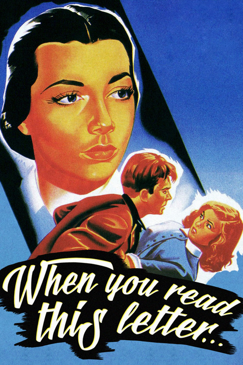 Movie poster for When You Read This Letter (1953)