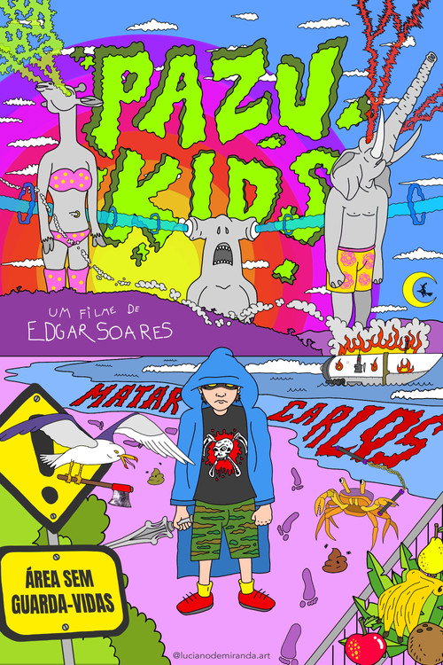 Movie poster for Pazukids - Edgar em Busca de Carlos na Ilha do Desarrêgo (2023)