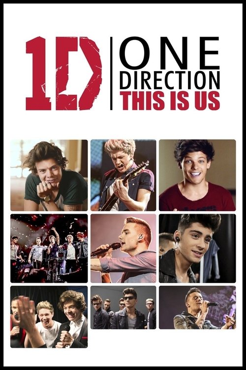 Movie poster for One Direction: This Is Us (2013)