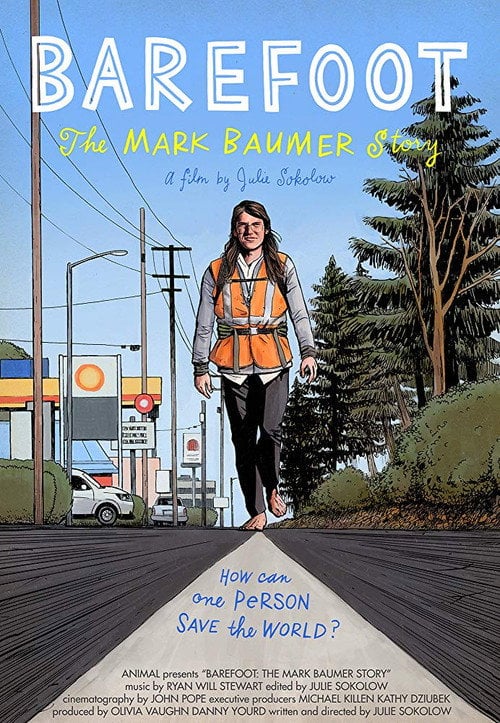 Movie poster for Barefoot: The Mark Baumer Story (2019)