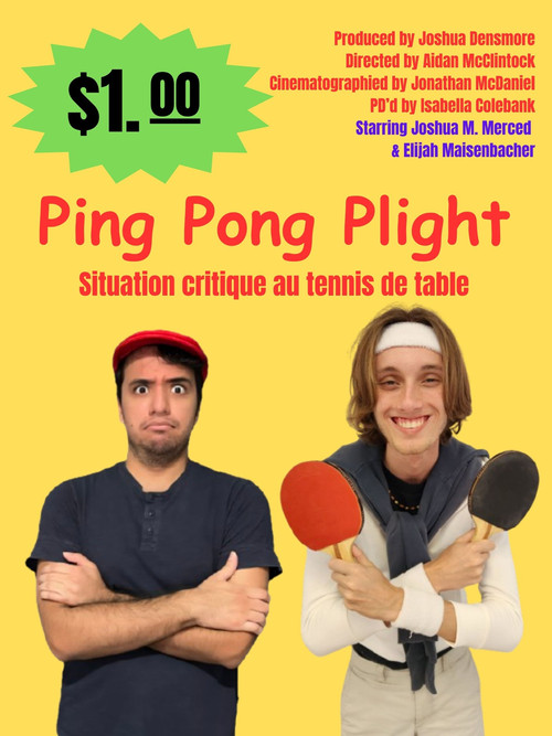 Movie poster for Ping Pong Plight
