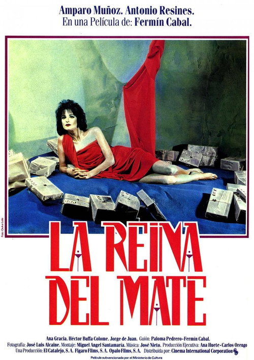 Movie poster for La reina del mate (1985)
