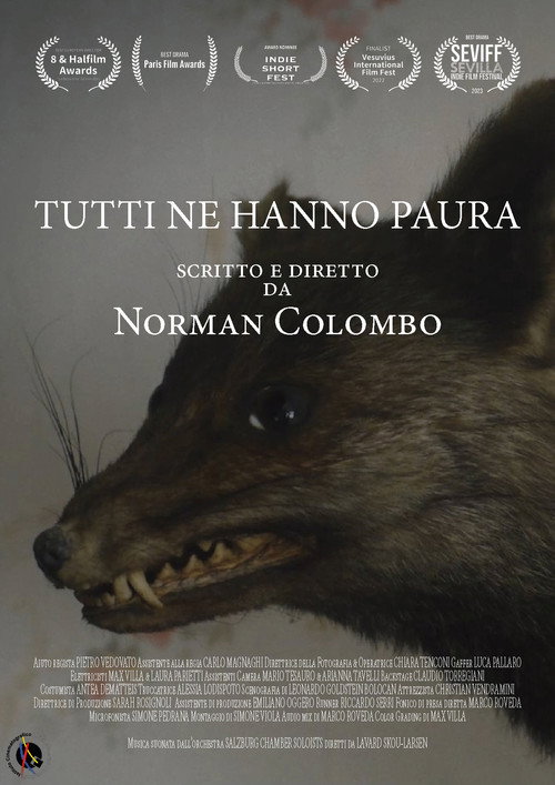 Movie poster for Tutti ne hanno paura (2022)