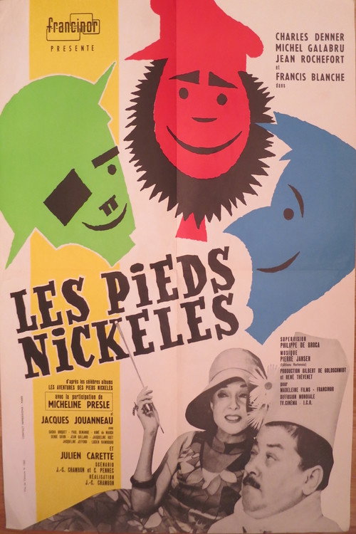 Movie poster for Les Pieds nickelés (1964)