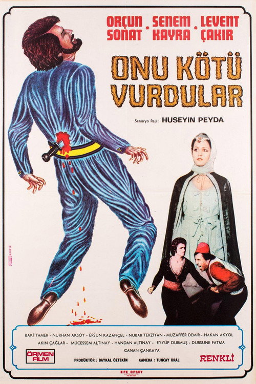 Movie poster for Onu Kötü Vurdular (1977)