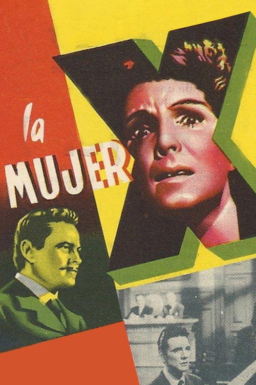 Movie poster for La mujer X (1955)