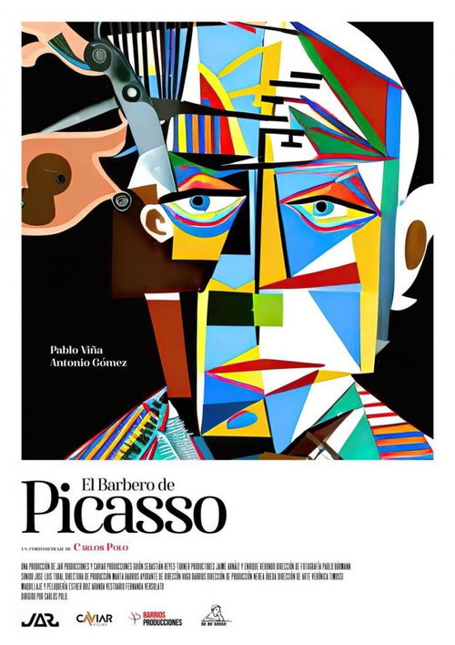 Movie poster for El barbero de Picasso