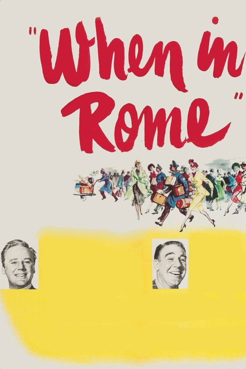 Movie poster for When in Rome (1952)
