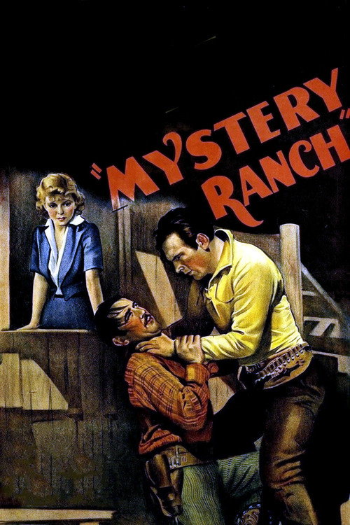 Movie poster for Mystery Ranch (1934)
