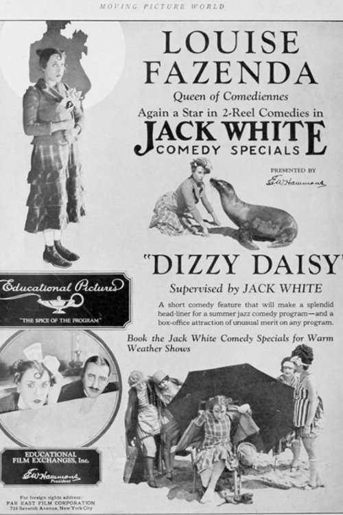 Movie poster for Dizzy Daisy (1924)