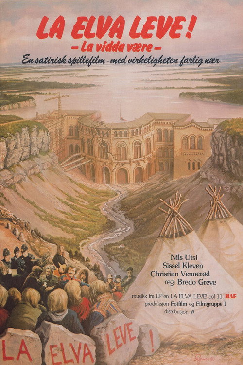 Movie poster for La elva leve! (1980)
