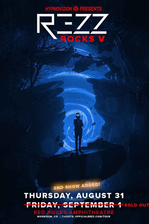 Movie poster for REZZ - Live at Red Rocks Amphitheatre 2023 (Night 1) (2023)