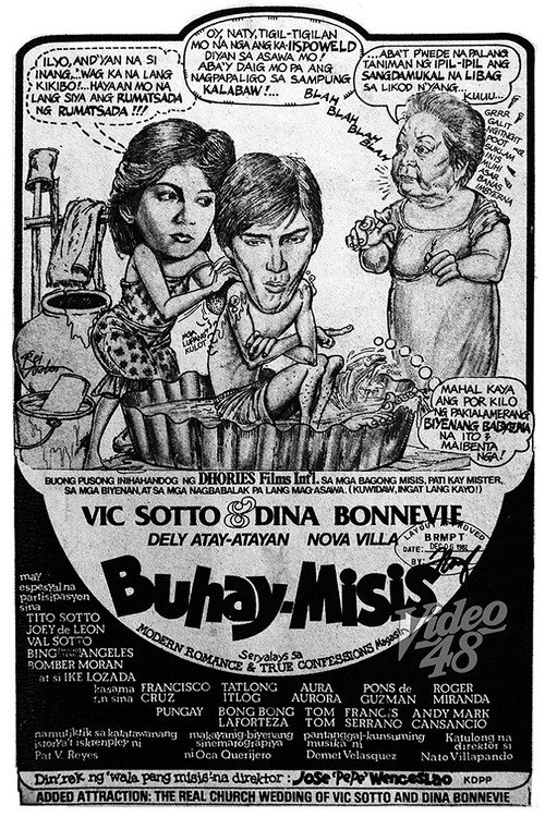 Movie poster for Buhay Misis (1983)