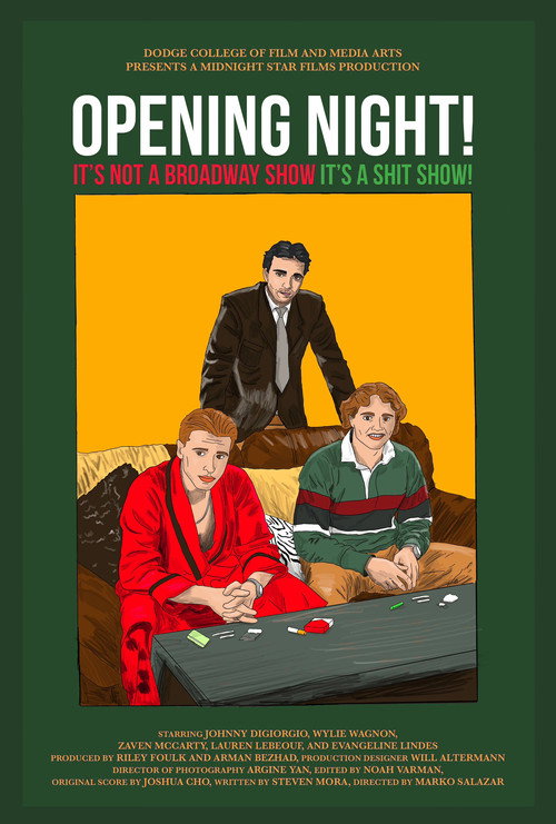 Movie poster for Opening Night (2025)