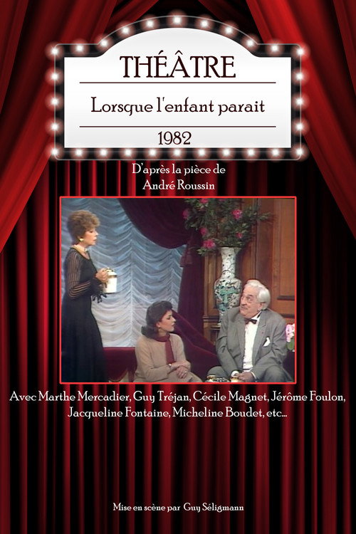 Movie poster for Lorsque l'enfant parait (1982)