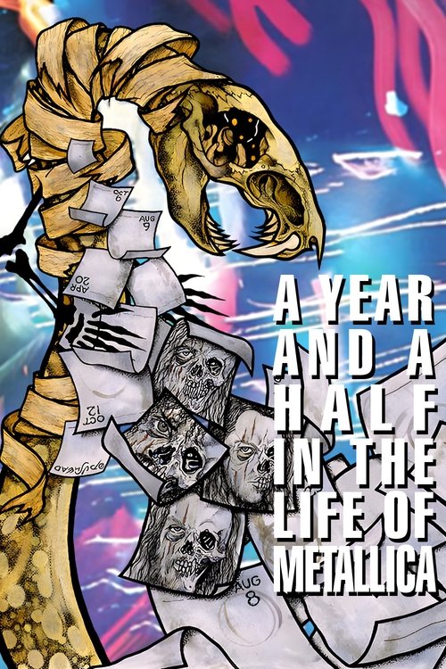 Movie poster for Metallica: A Year and a Half in the Life of Metallica (1992)