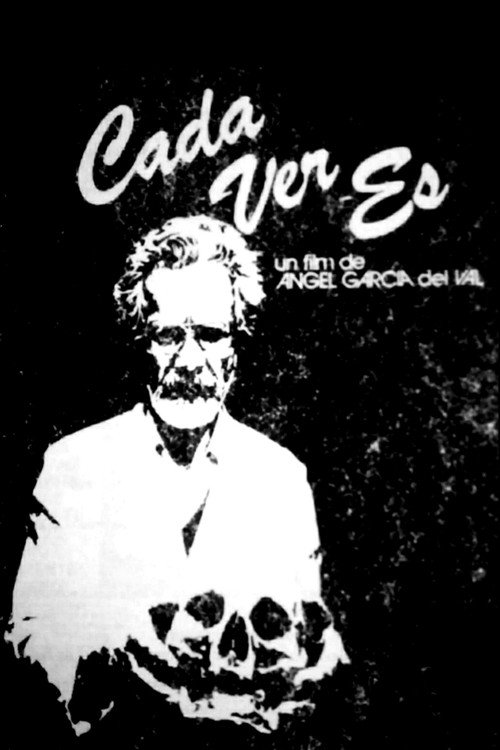 Movie poster for Cada ver es... (1983)